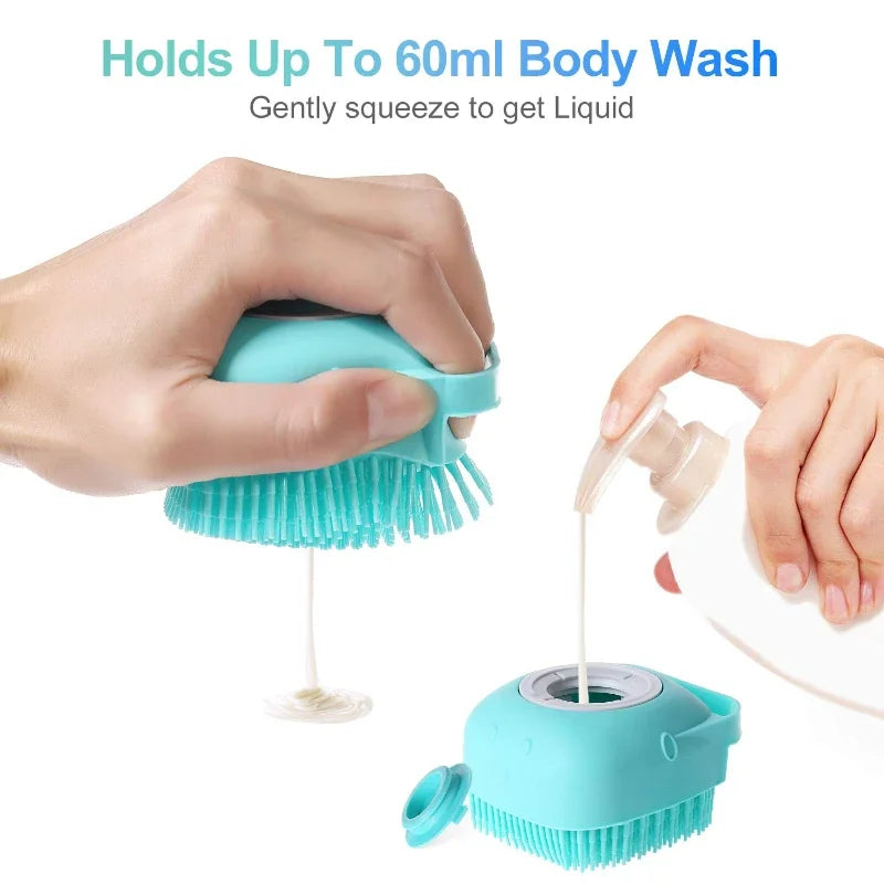 2-in-1 Pet Bath Brush